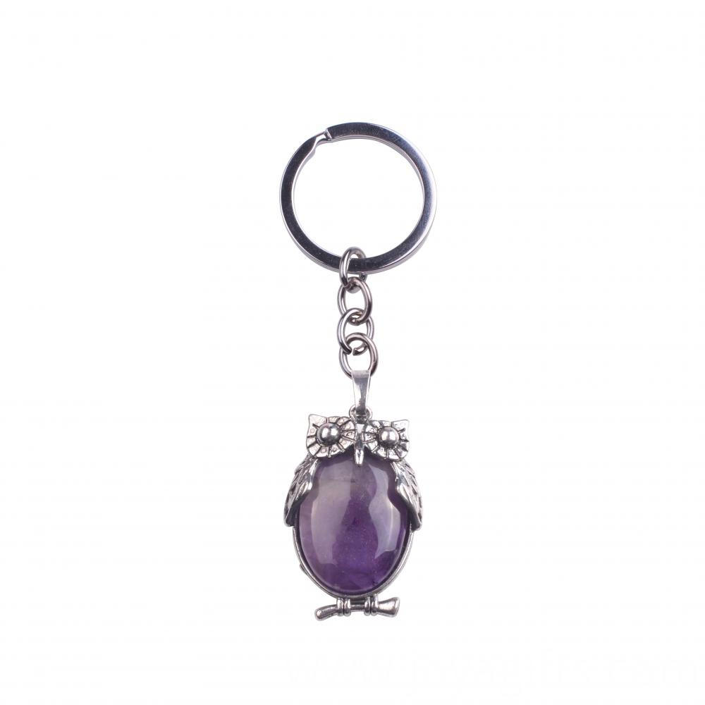 amethyst keychain amethyst keychain